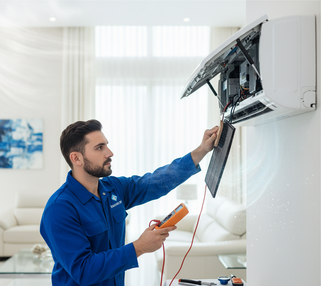 Home AC Cleaning Dubai