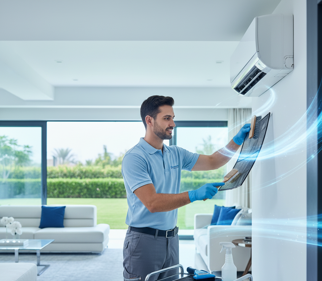 AC Cleaning in Arabian Ranches