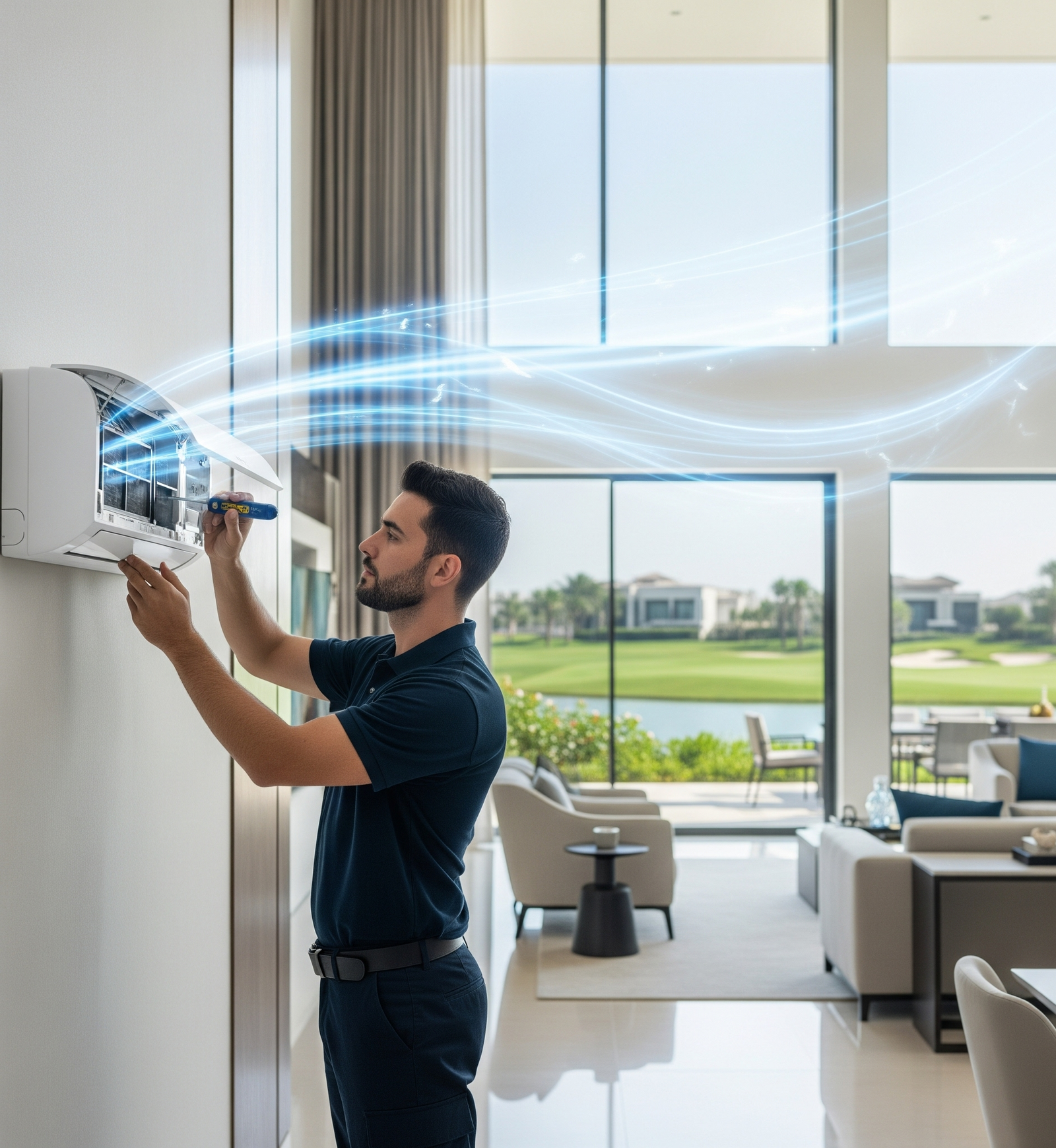 AC Maintenance in Jumeirah Golf Estates