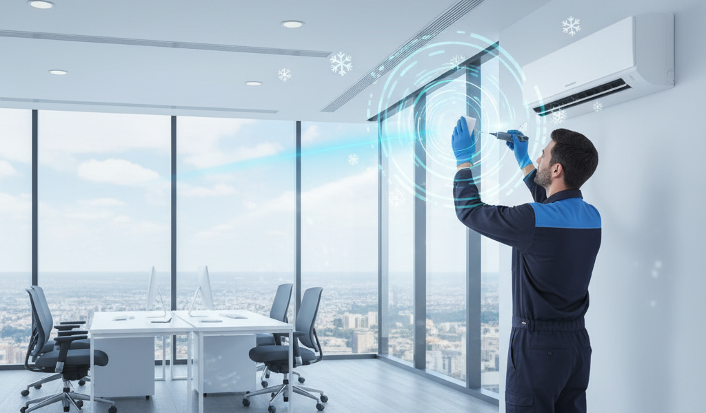 AC maintenance in Sports City