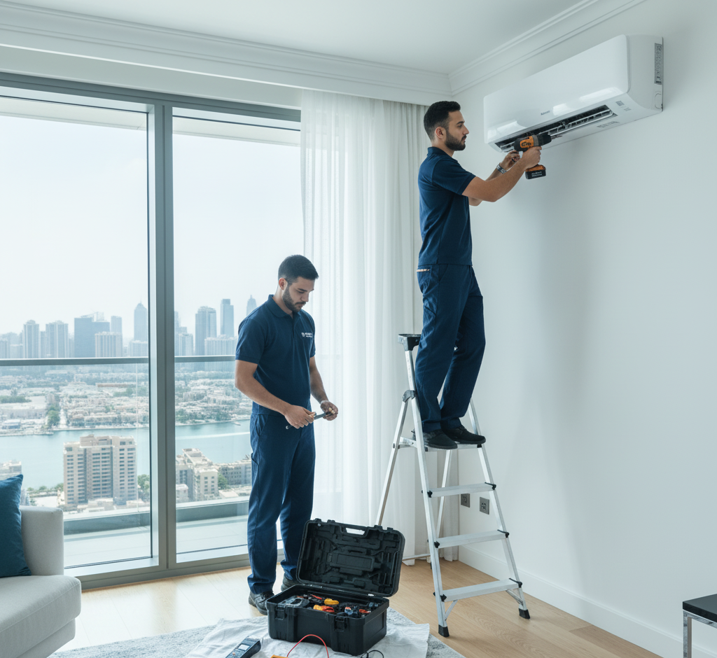  Professional AC Installation Dubai