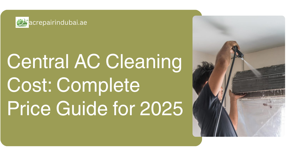 Central AC Cleaning Cost
